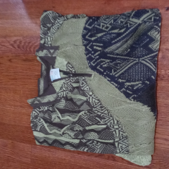 COOGI multi color green sweater - Picture 4 of 8